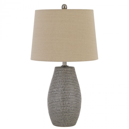 Almond frost Ceramic Ticino - 2 pc.table lamp set
