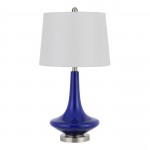 Blue Metal Kleve - 2 pc.table lamp set
