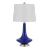 Blue Metal Kleve - 2 pc.table lamp set