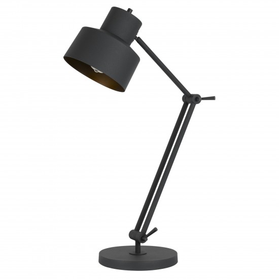 Matte black Metal Davidson - Desk lamp, table lamp
