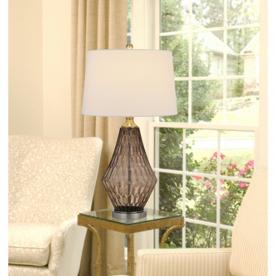 Smoky Metal Conover - Table lamp