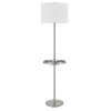 Brushed steel Metal Crofton - Floor lamp