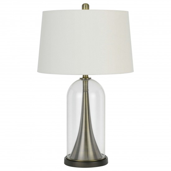 Glass/antique brass Metal Camargo - Table lamp