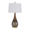 Taupe Metal Carmi - Table lamp