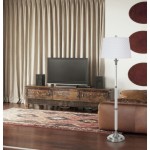 Brushed steel Metal Ruston - Floor lamp