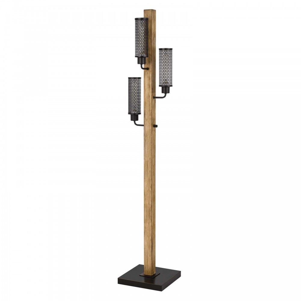 Light oak Metal Lenox - Floor lamp