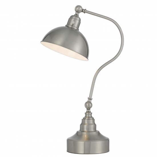 Brushed steel Metal Industrial - Desk lamp