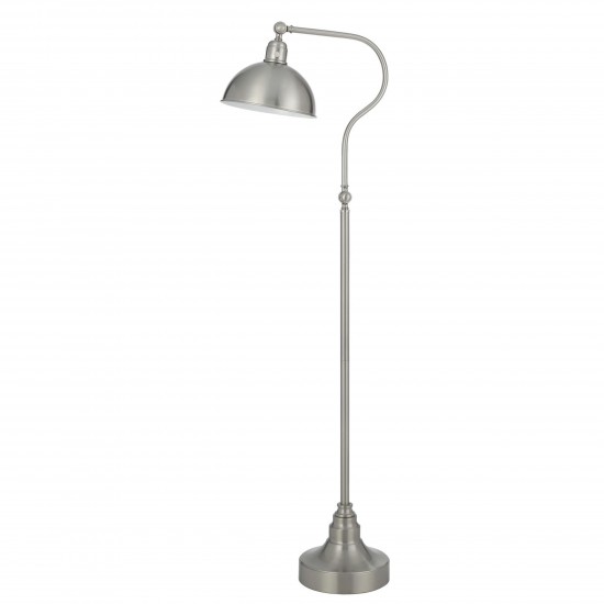 Brushed steel Metal Industrial - Floor lamp