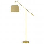 Antique brass Metal Fishing rod - Floor lamp