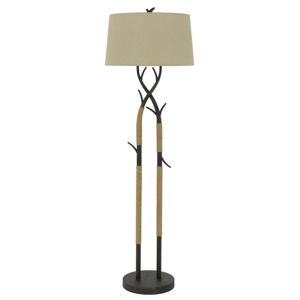 Black iron Metal Pecos - Floor lamp