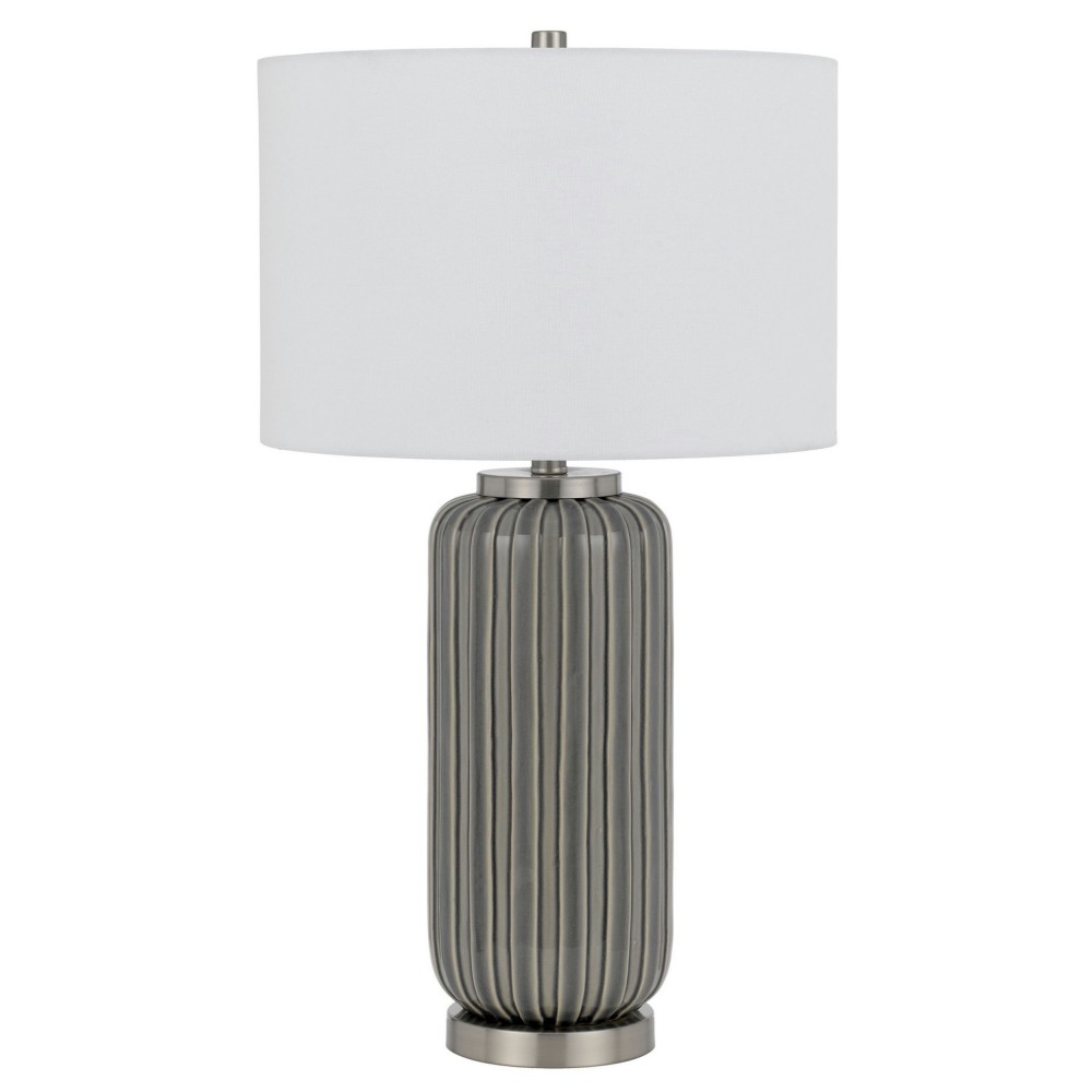 Taupe Metal Rodano - Table lamp