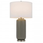 Taupe Metal Rodano - Table lamp