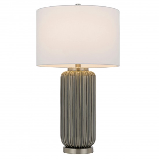 Taupe Metal Rodano - Table lamp