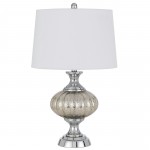 Chrome/crackle Metal Ossona - Table lamp