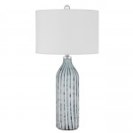 Aqua grey Glass Inveruno - Table lamp