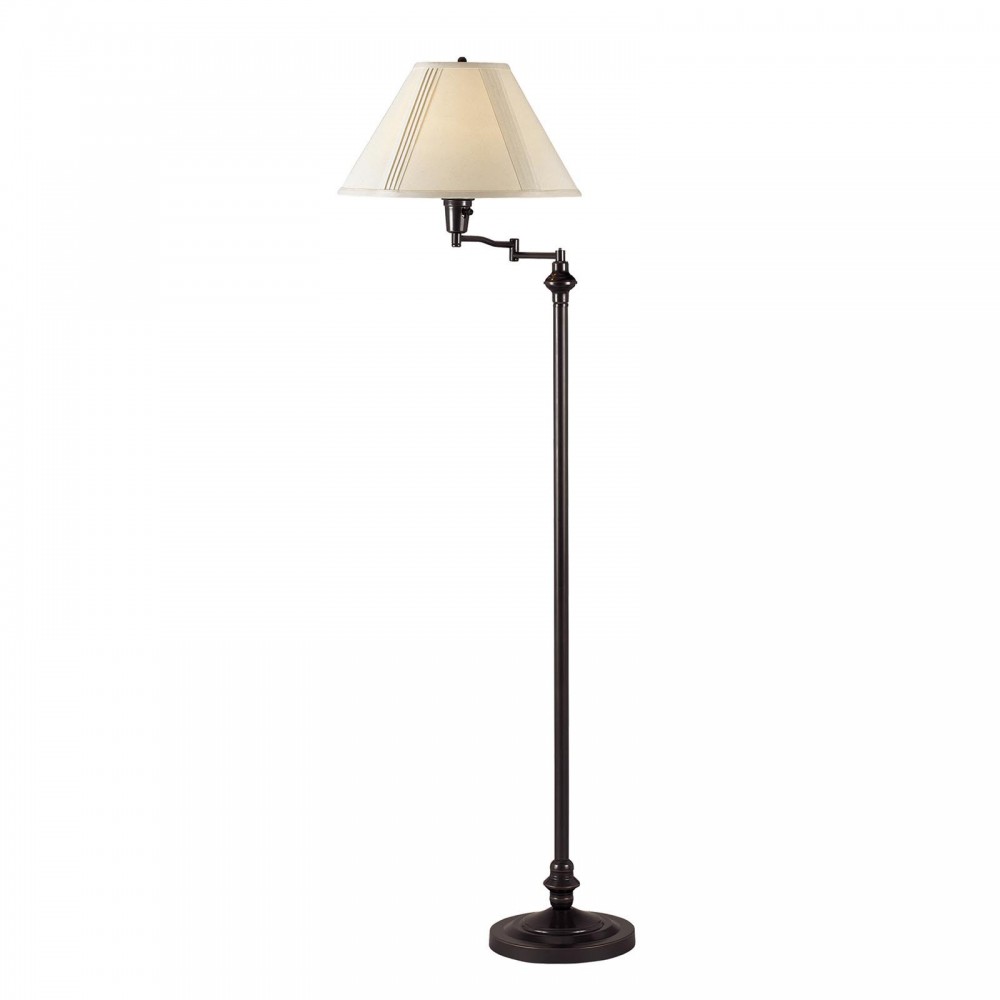 Dark bronze Metal Swing arm - Floor lamp