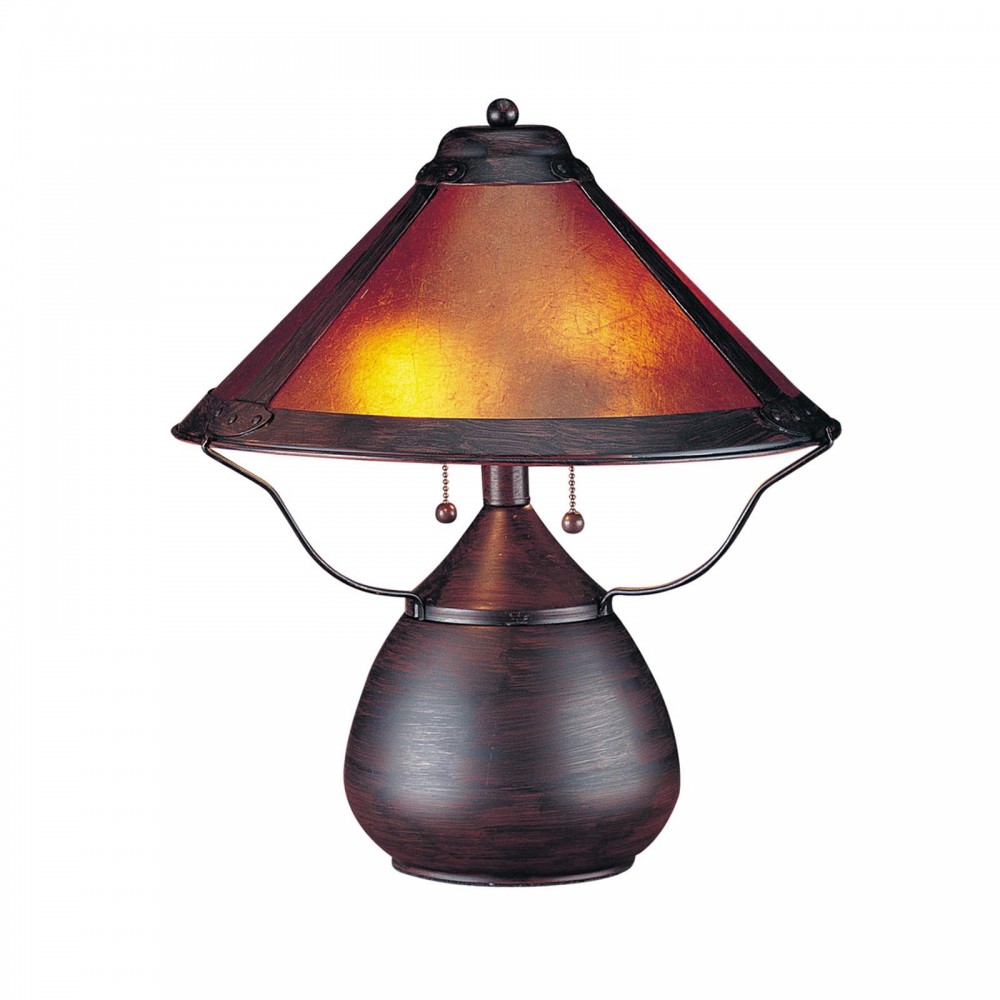 Rust Metal Mica - Table lamp, BO-464