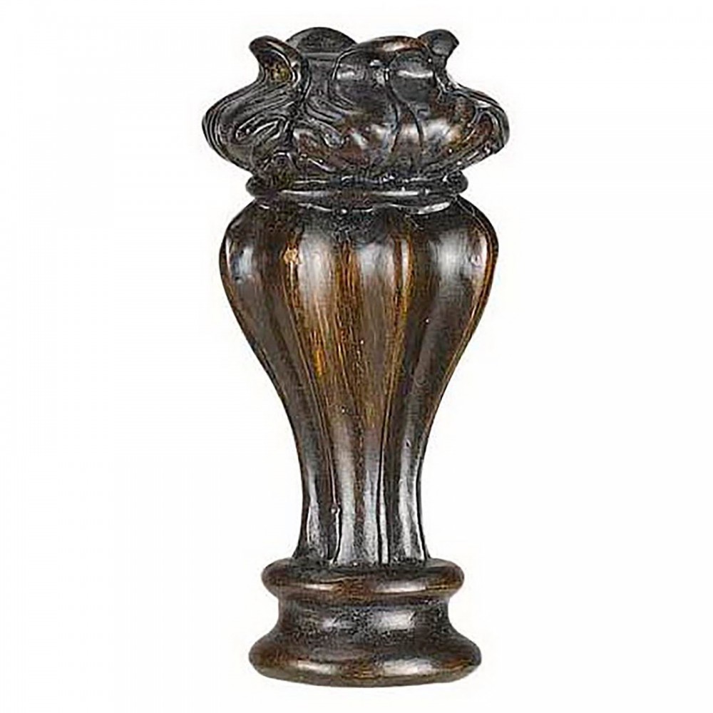 Brown Resin Finial - Finials, FA-5006B Brown Resin Finial - Finials, FA-5006B