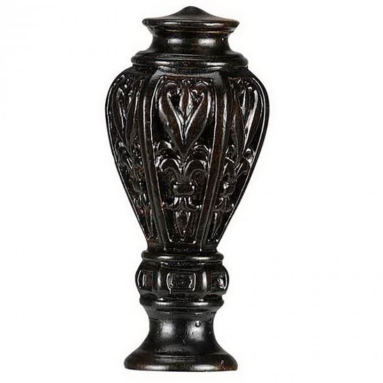 Brown Resin Finial - Finials, FA-5011C