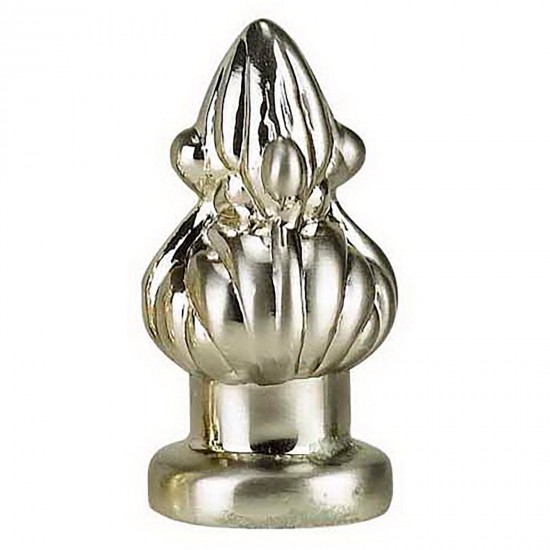 Italian silver Metal cast Finial - Finials