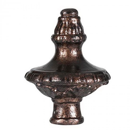 Brown Metal Metal finials - Finials, FA-5057A