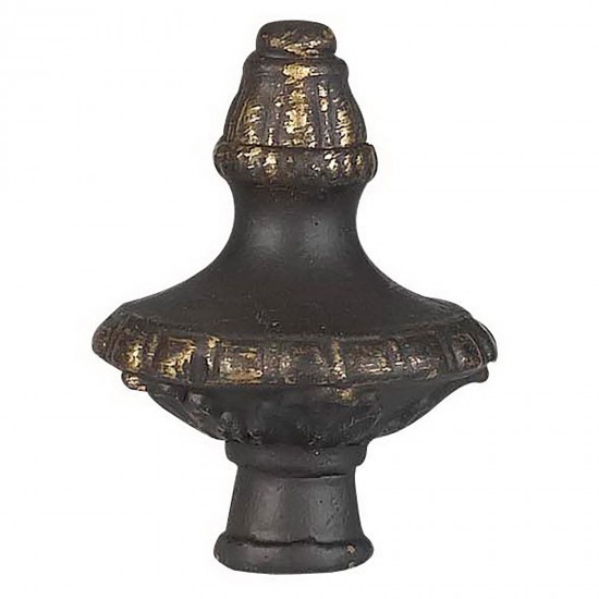 Brown Metal Metal finials - Finials, FA-5057B