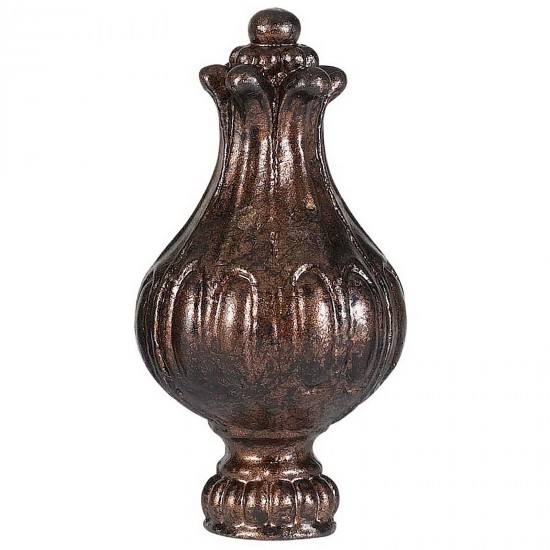 Rust Metal Metal finials - Finials, FA-5065B