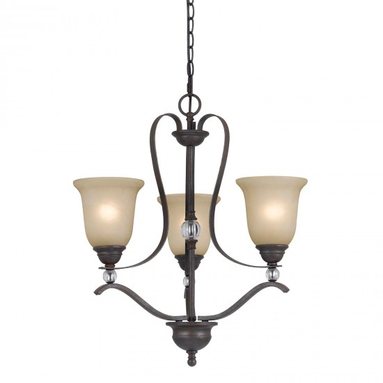 Golden Metal Riverton - Chandelier