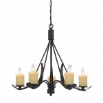 Black smith Metal Morelis - Chandelier, FX-3561/5