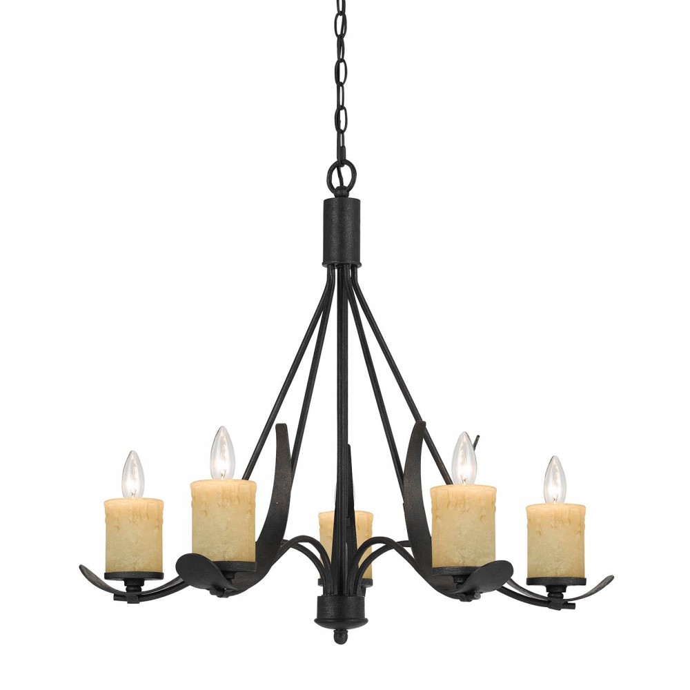 Black smith Metal Morelis - Chandelier, FX-3561/5