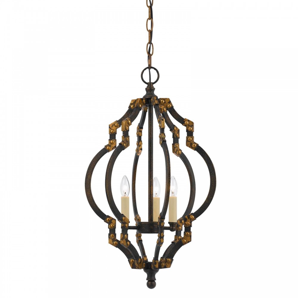 Irontique gold Metal Howell - Pendant, FX-3593-3 Irontique gold Metal Howell - Pendant, FX-3593-3