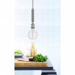 Brushed steel Metal Transformer - Chandelier, FX-3652-1