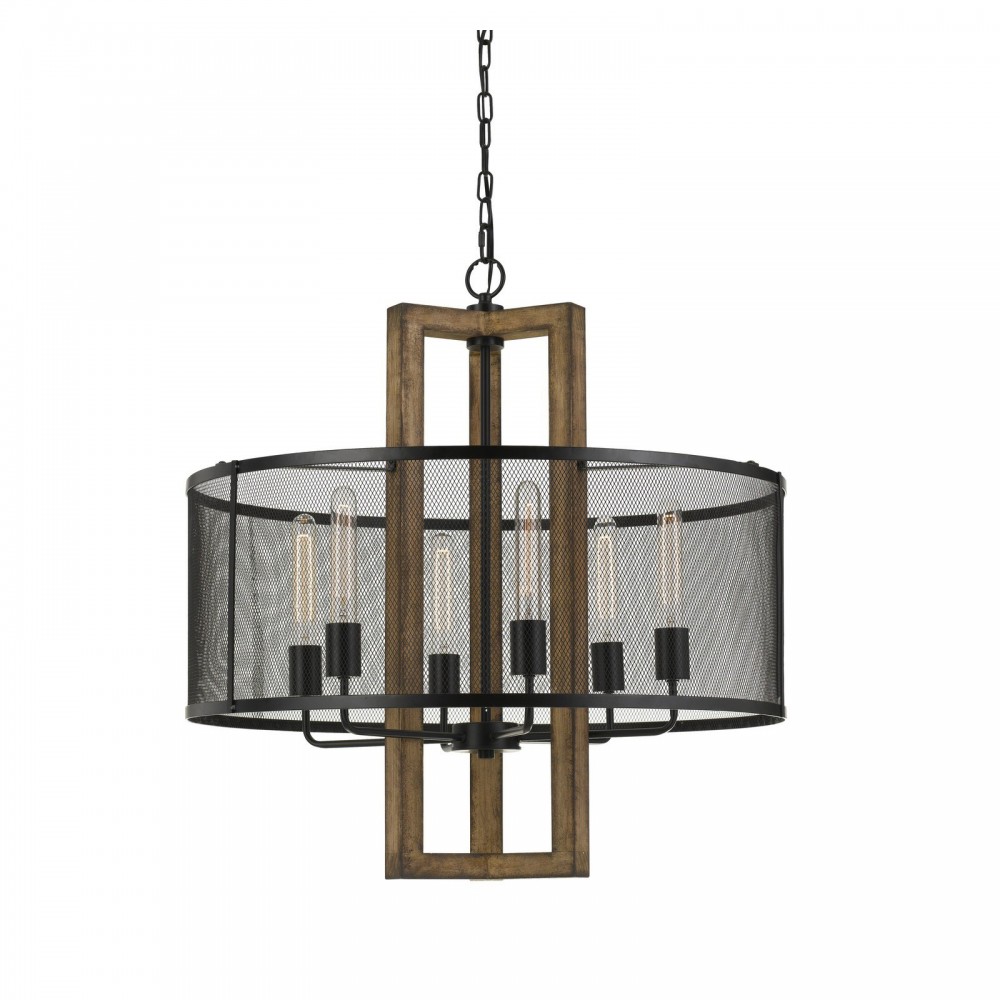 Wood Metal Monza - Chandelier