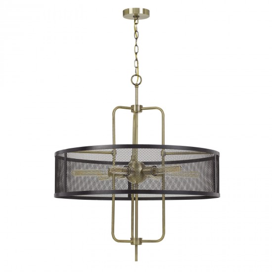 Black/antique brass Metal Leiden - Chandelier