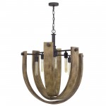 Metal/wood Wood+metal Padova - Chandelier