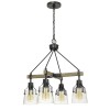 Wood/iron Metal Aosta - Chandelier