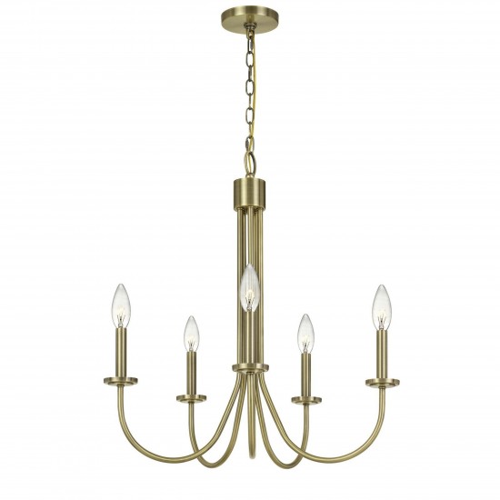 Antique brass Metal Spiez - Chandelier