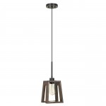 Metal/wood Metal Biel - Pendant