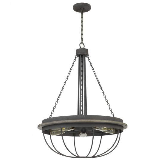 Dove grey Metal Nixa - Chandelier, FX-3748-5