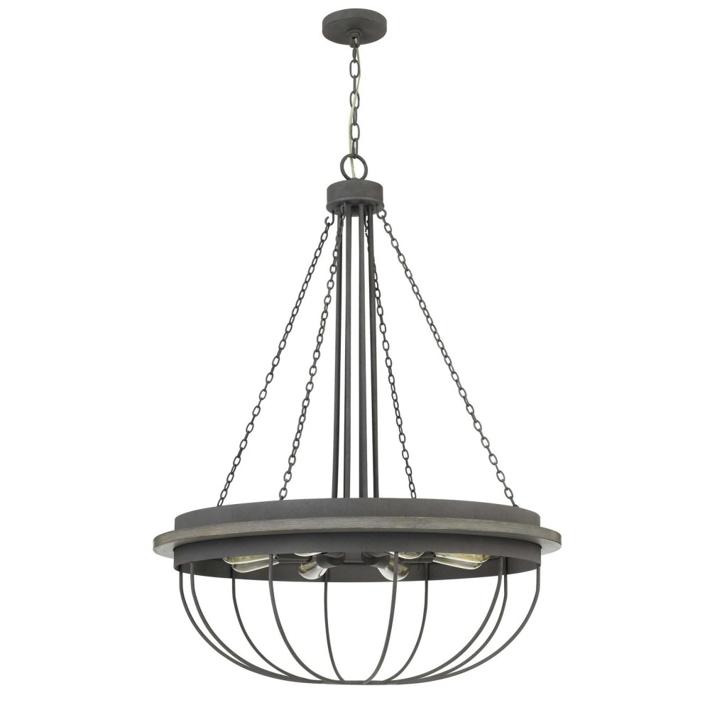 Dove grey Metal Nixa - Chandelier, FX-3748-8