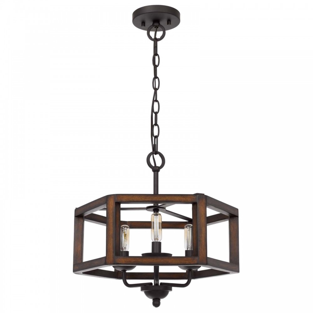 Oak Dark bronze Renton - Chandelier, FX-3761-3