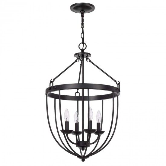 Matte black Matte black Grafton - Chandelier