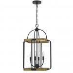 Iron/oak Metal Ripon - Chandelier