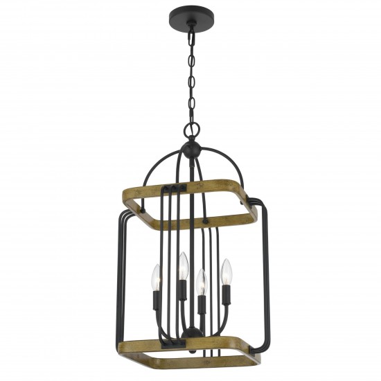 Iron/oak Metal Ripon - Chandelier