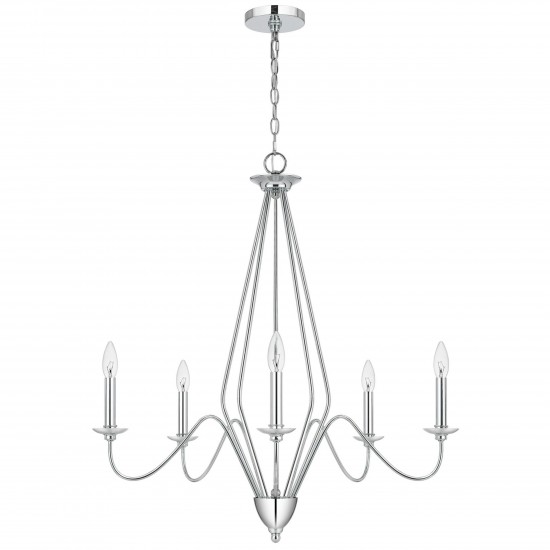 Chrome Metal Norwich - Chandelier