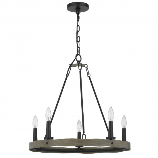 Iron/oak Metal Maidstone - Chandelier