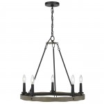 Iron/oak Metal Maidstone - Chandelier