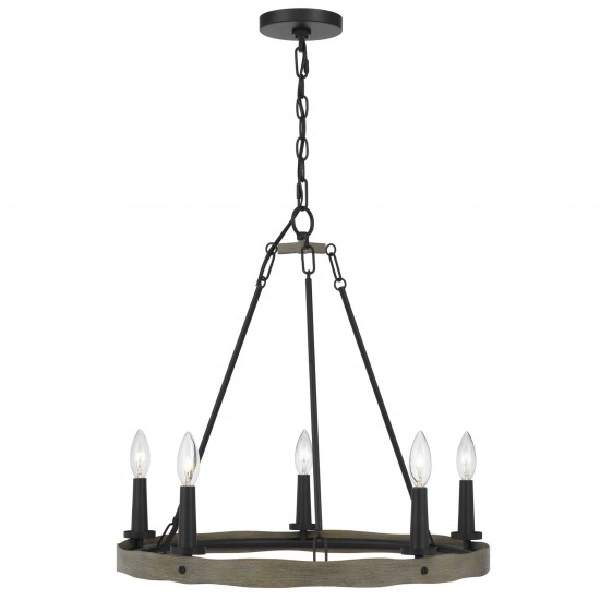 Iron/oak Metal Maidstone - Chandelier