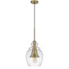 Antique brass/ glass Metal Girona - Pendant