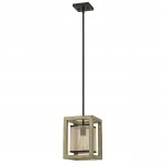 Distressed oak Metal Palencia - Pendant